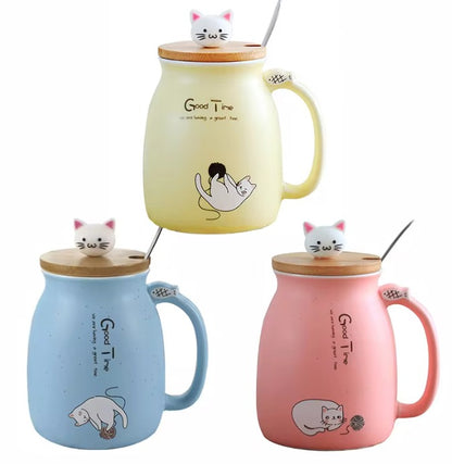 Taza Gatito Encantador