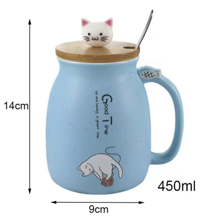 Taza Gatito Encantador